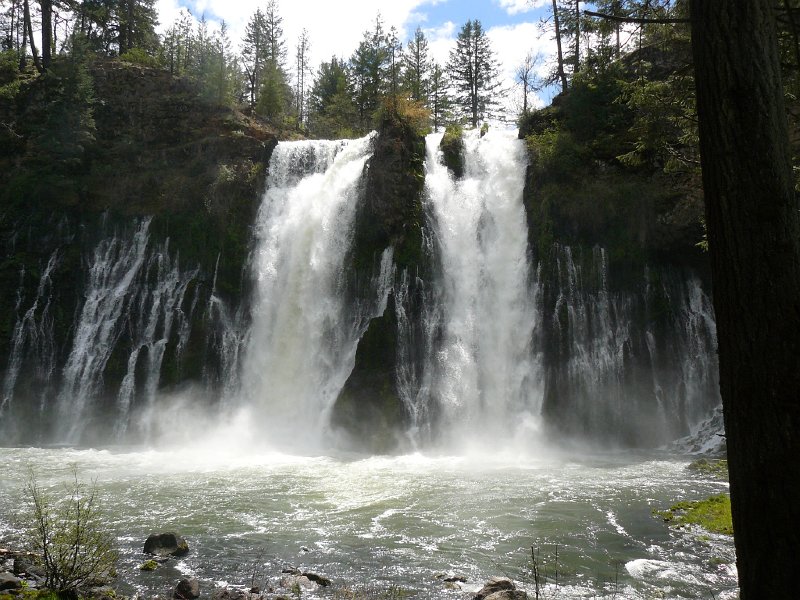 Burney Falls from lower overlook